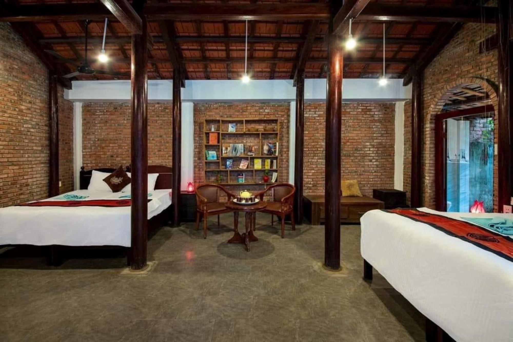 An Vien Coffee & Villa Ha Bang Buitenkant foto