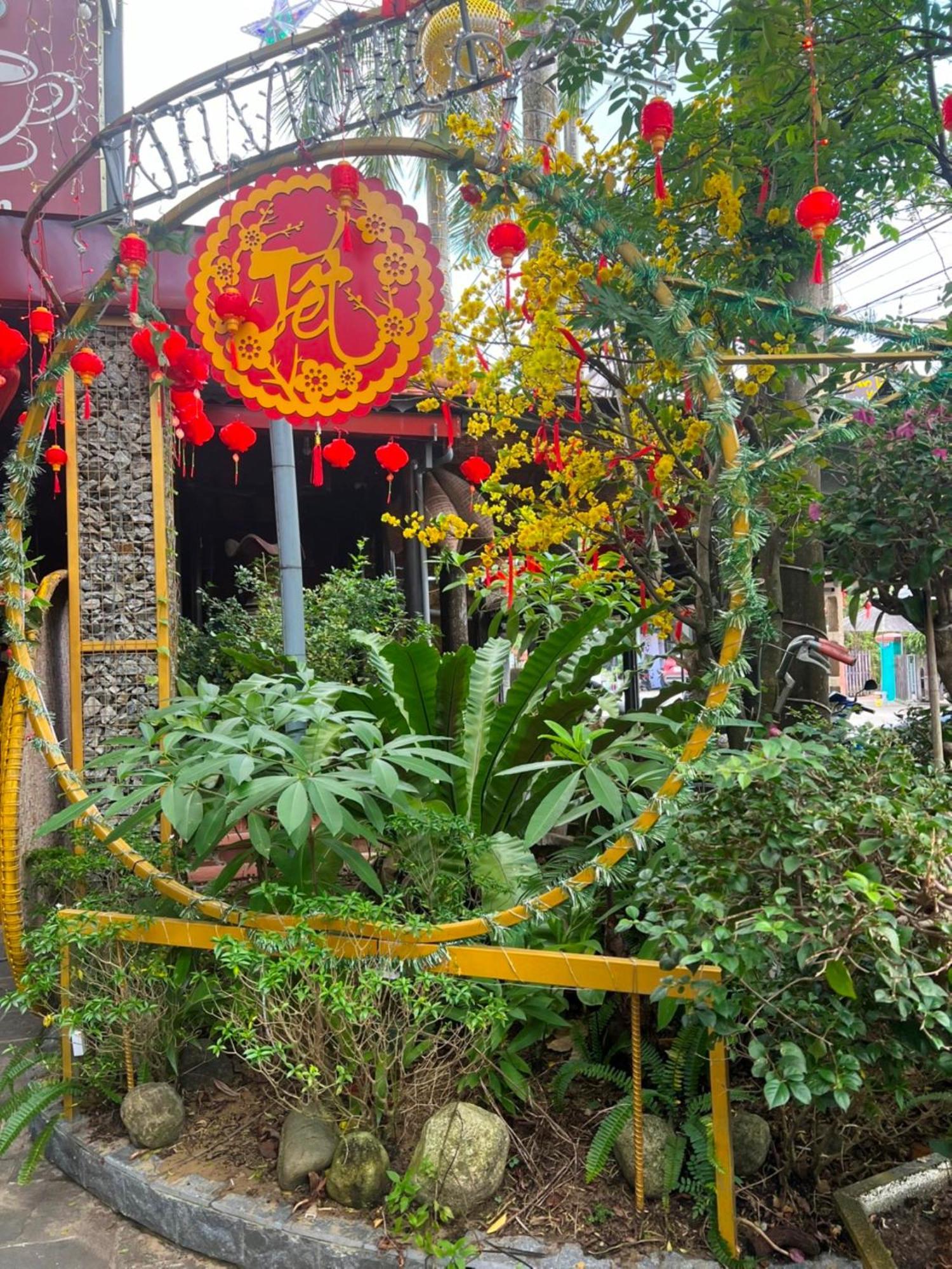 An Vien Coffee & Villa Ha Bang Buitenkant foto