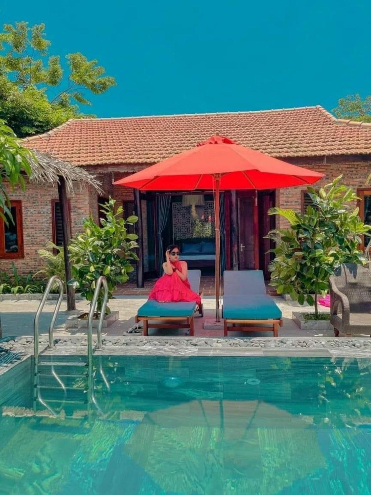 An Vien Coffee & Villa Ha Bang Buitenkant foto