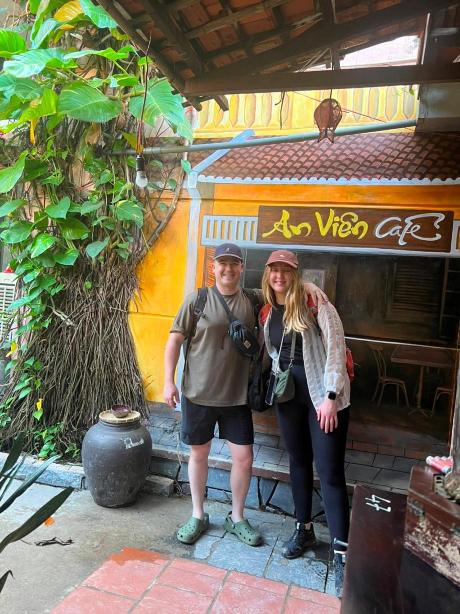 An Vien Coffee & Villa Ha Bang Buitenkant foto