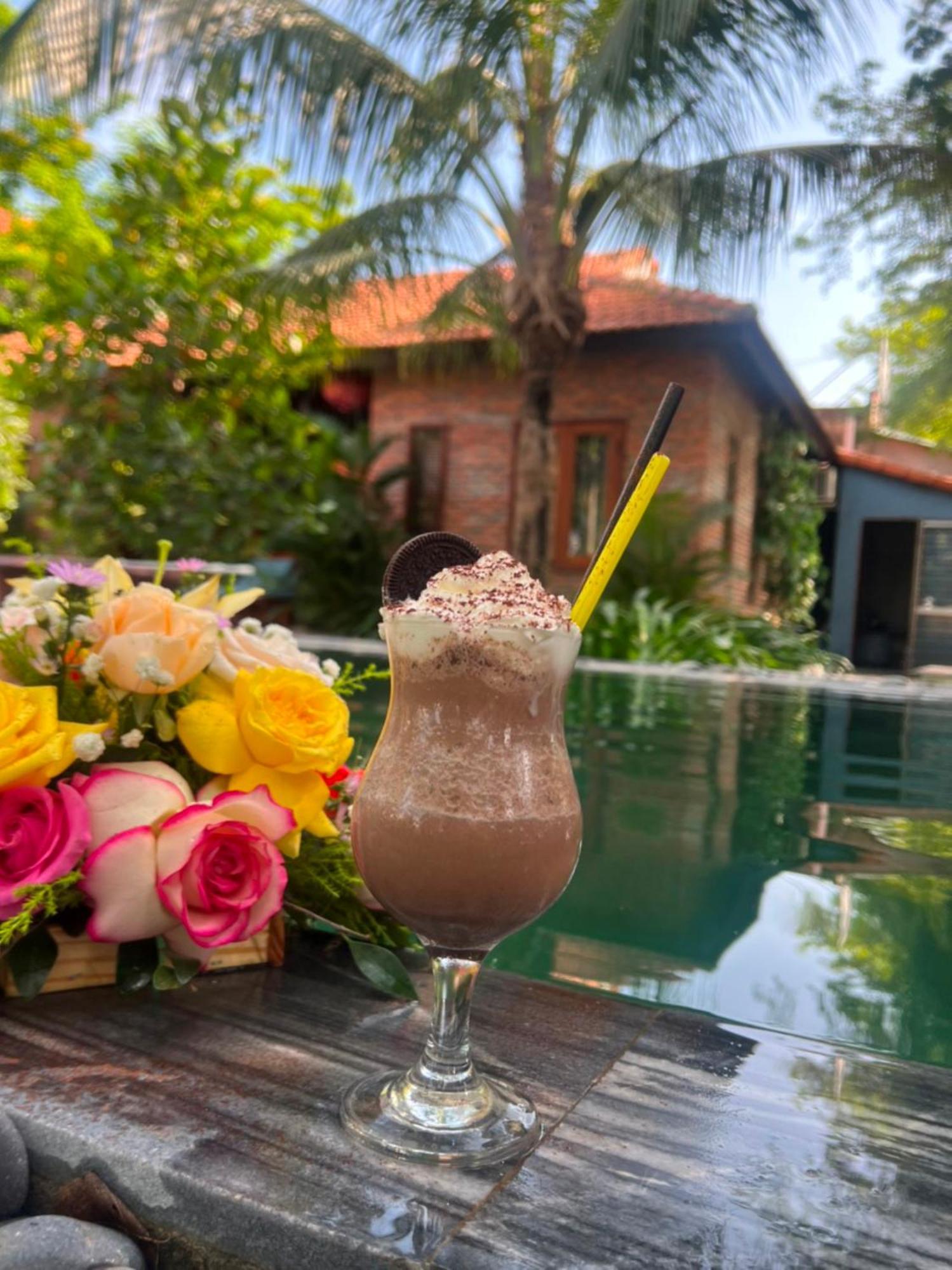 An Vien Coffee & Villa Ha Bang Buitenkant foto