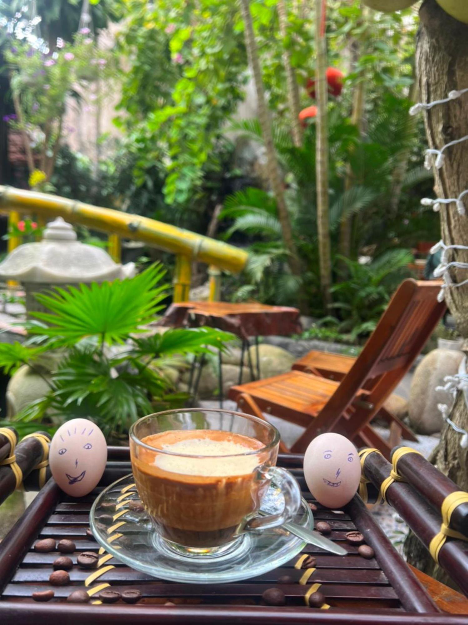 An Vien Coffee & Villa Ha Bang Buitenkant foto
